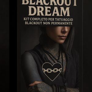 Blackout Dream – Kit Completo per Tatuaggio Blackout Temporaneo